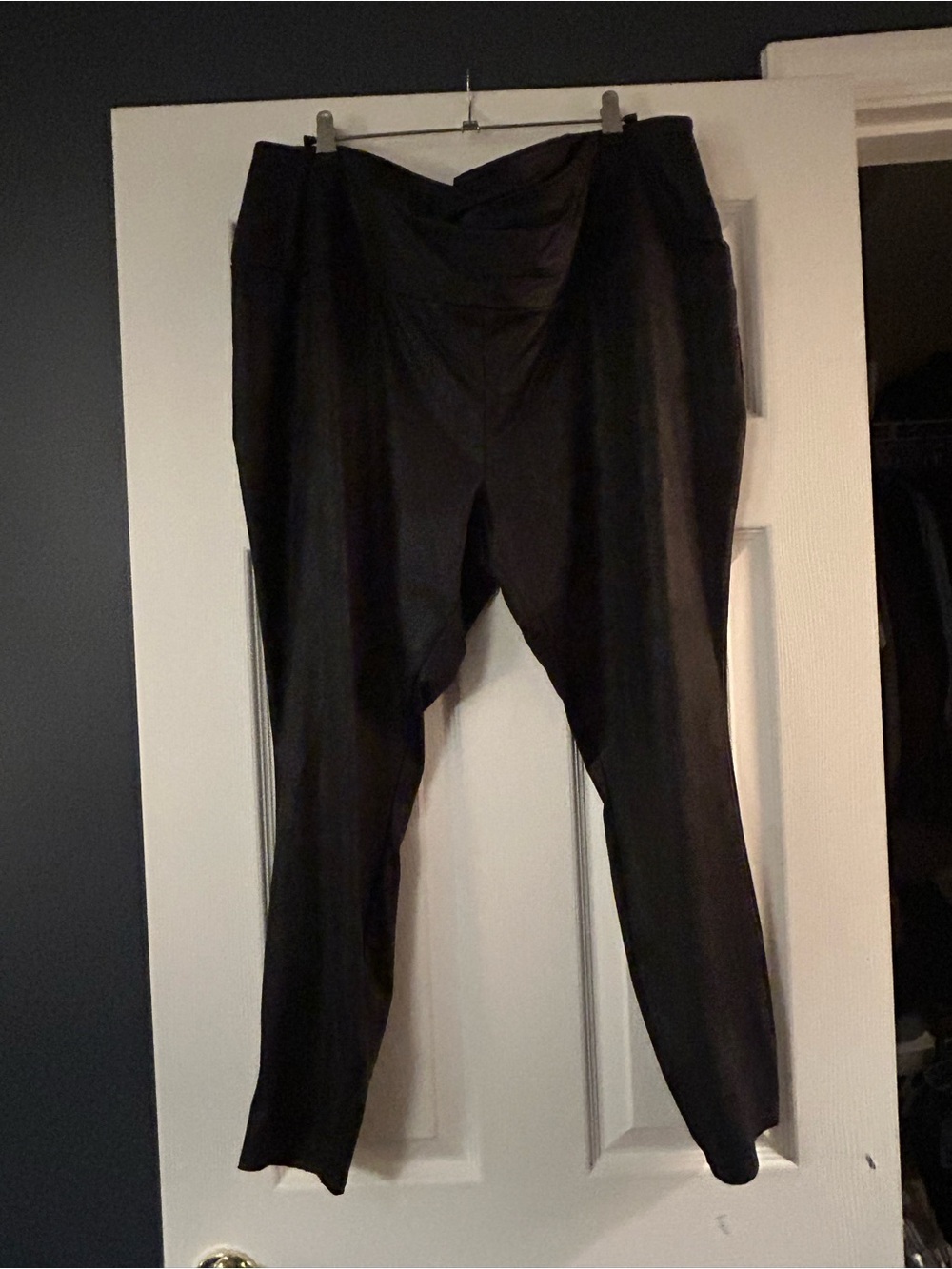 Terra & Sky Shimmer Black Leggings